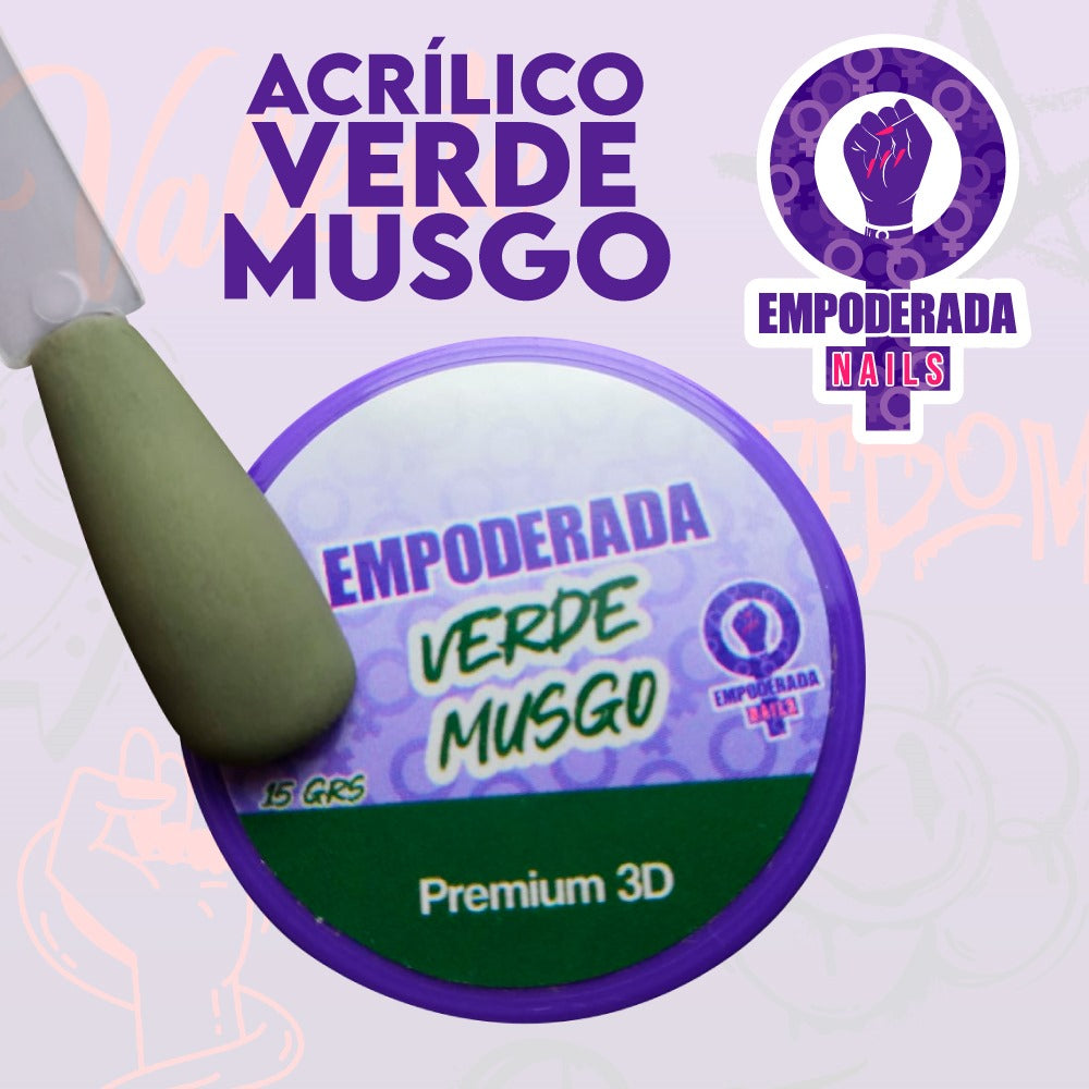 ACRILICO VERDE MUSGO 15 GR
