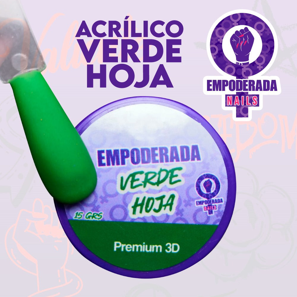 ACRILICO VERDE HOJA 15 GR