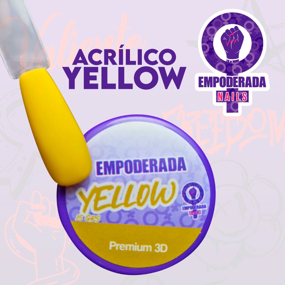 ACRILICO YELLOW 15 GR
