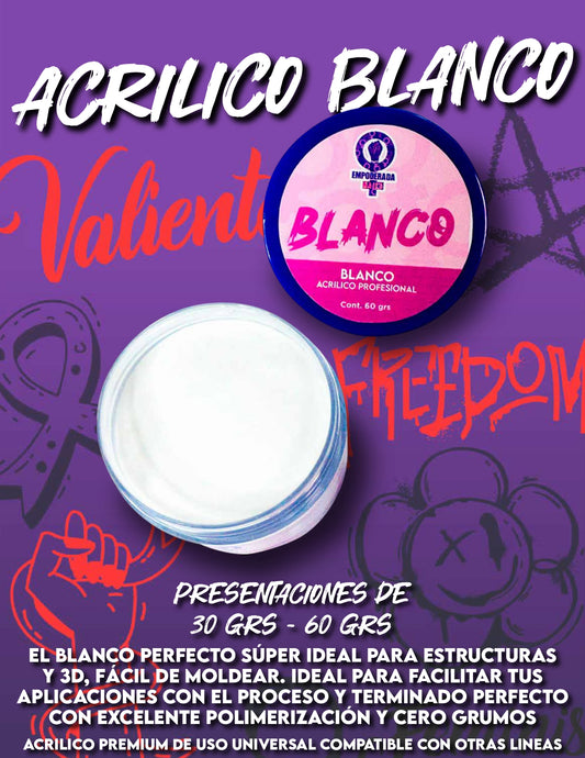 ACRILICO BLANCO