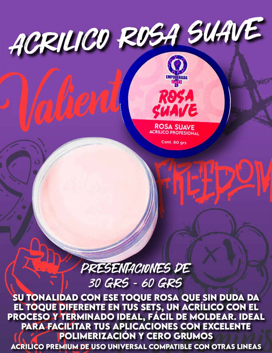 ACRILICO ROSA SUAVE