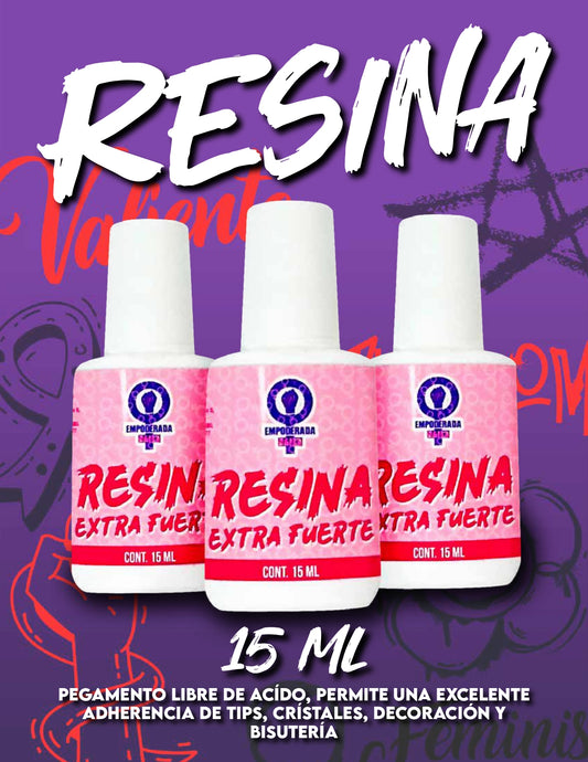 RESINA EXTRA FUERTE 15 ML