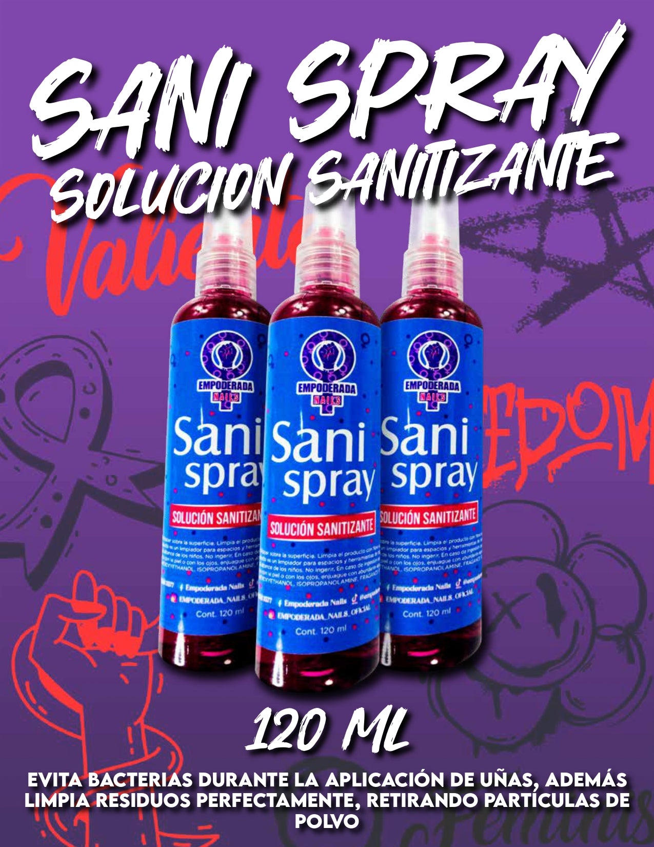 SANI SPRAY 120 ML