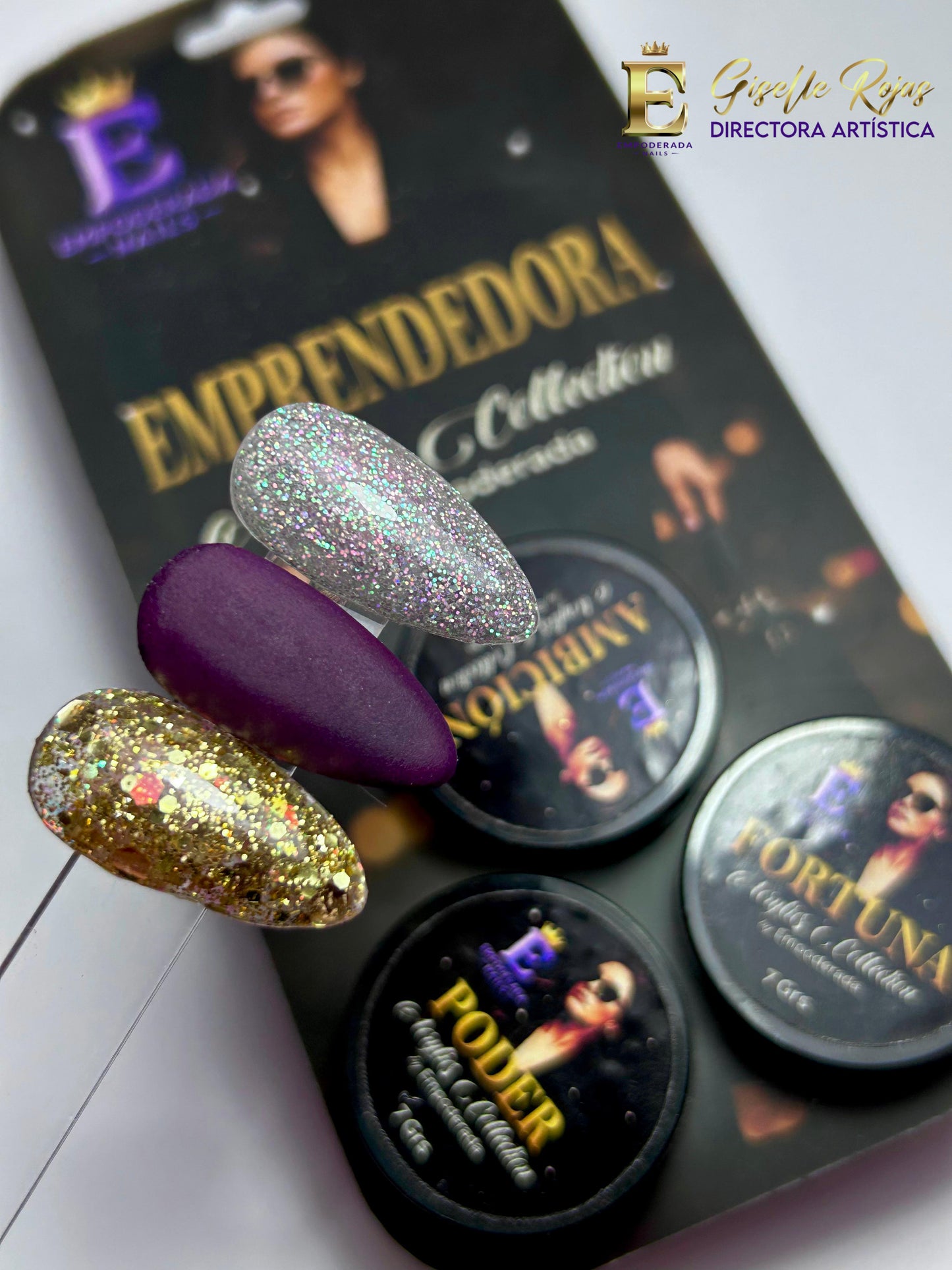 COLECCIÓN ACRILICO EMPRENDEDORA 3 PZ
