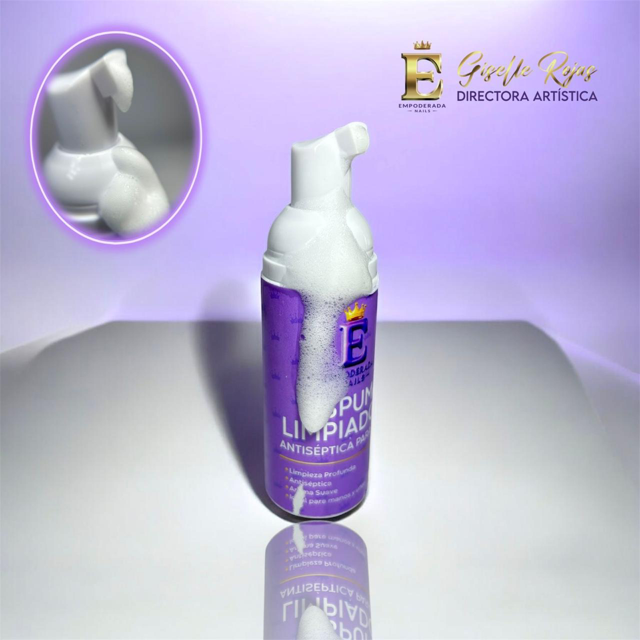 NUEVA ESPUMA LIMPIADORA 60 ML (ANTISEPTICA PARA MANOS)