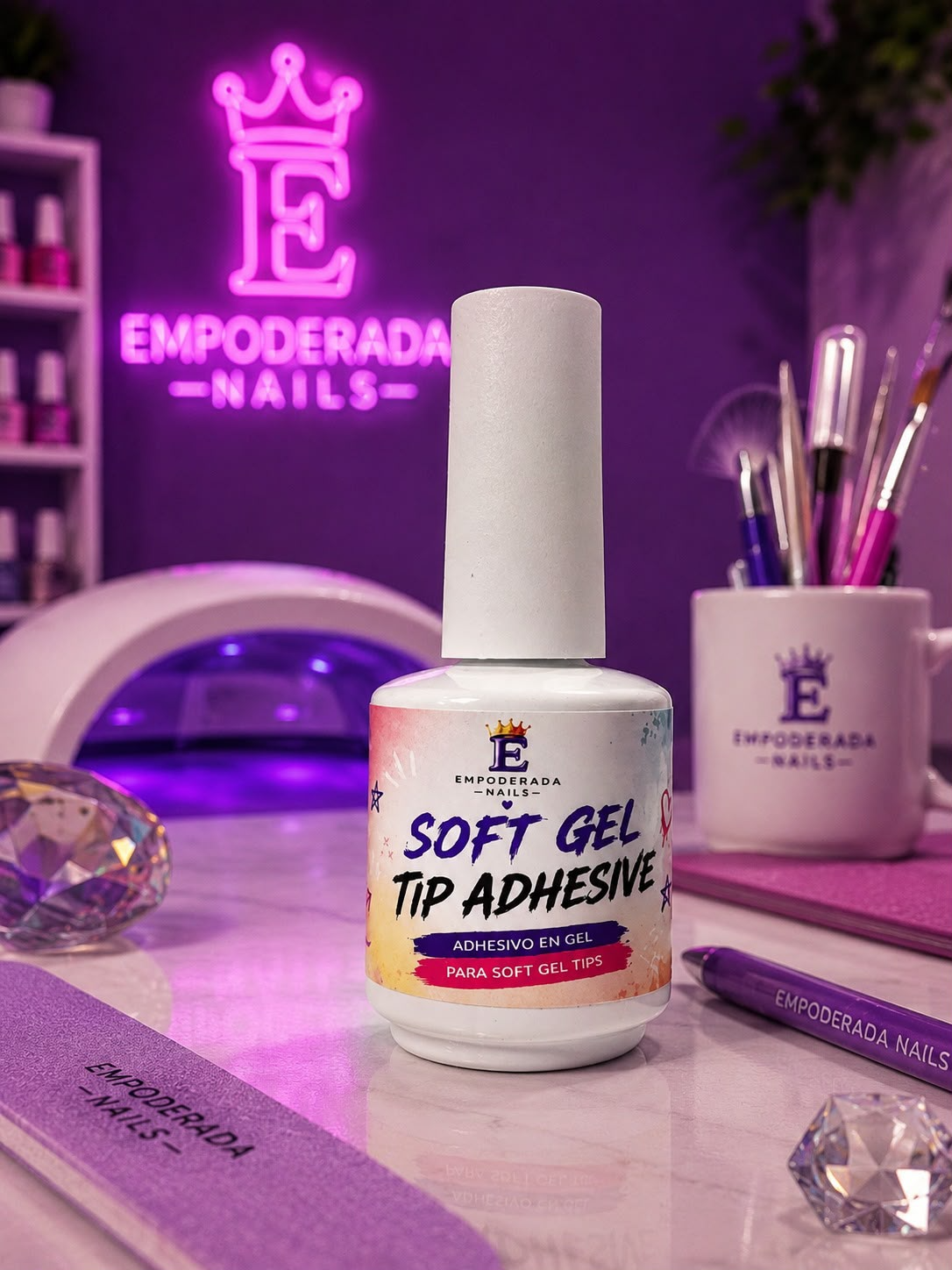 SOFT GEL TIP ADHESIVE 3 EN 1 15 ML