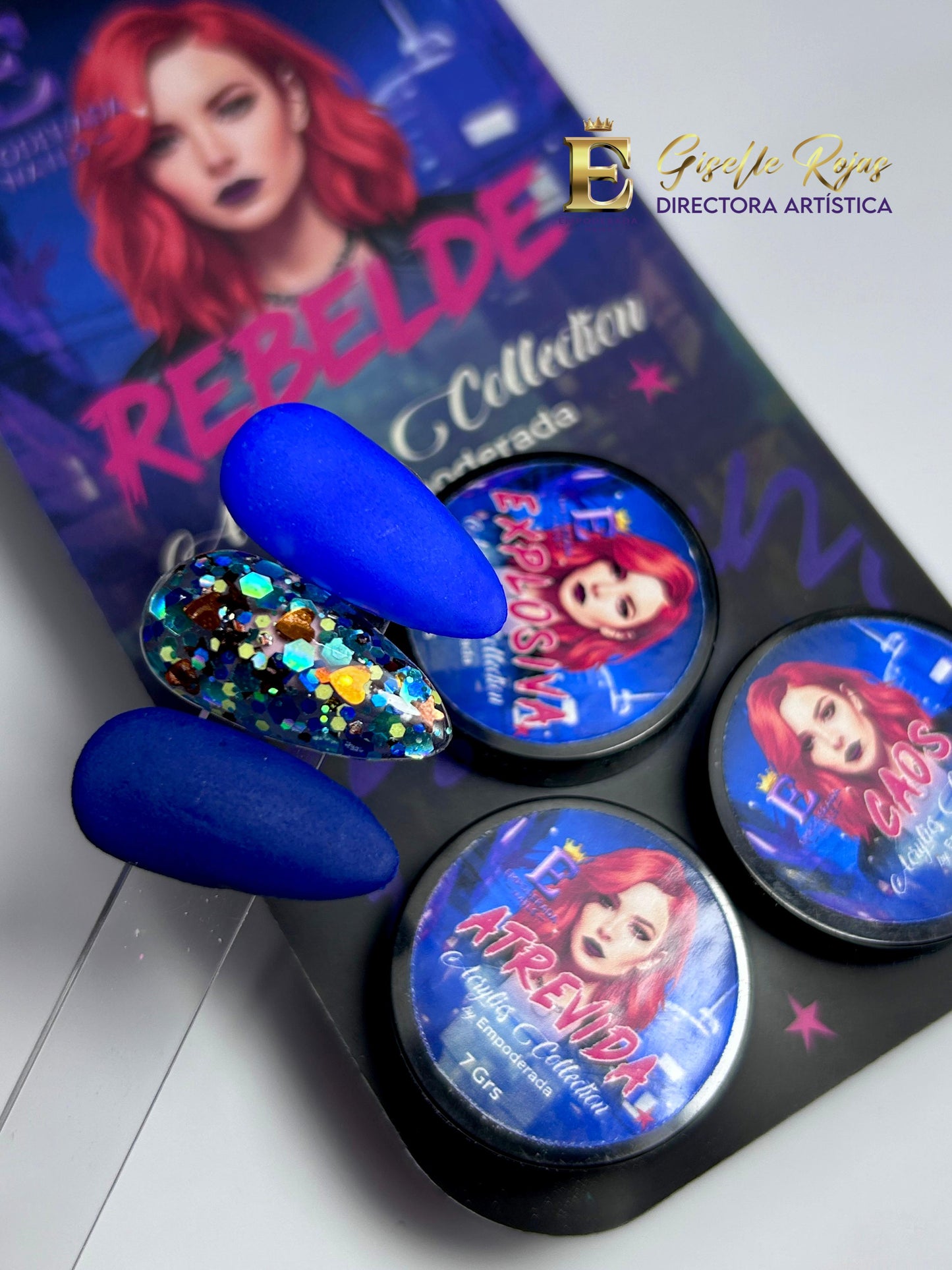 COLECCIÓN ACRILICO REBELDE 3 PZ